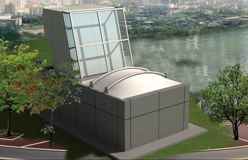 煤礦儲罐膜結構